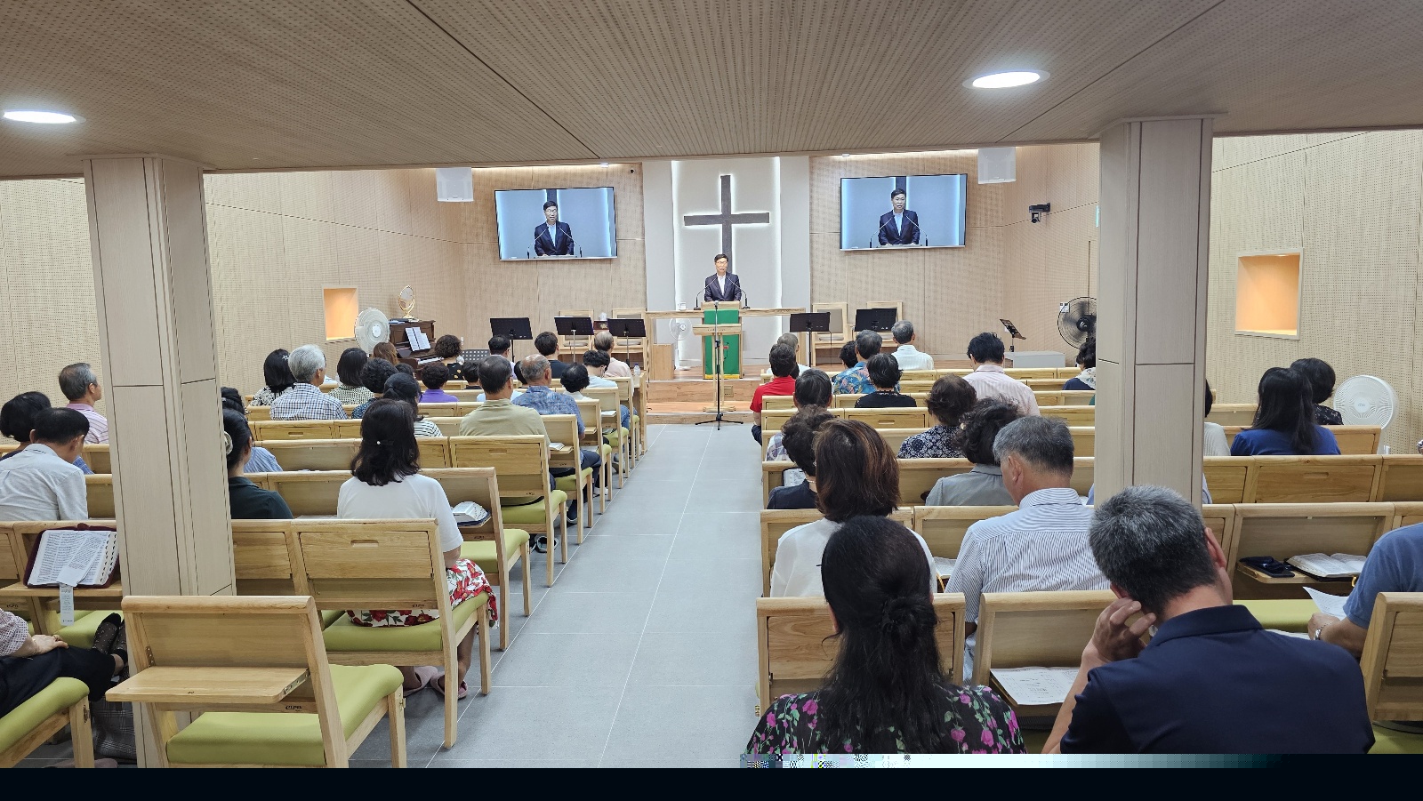 양동교회 예배당 영상 시스템
